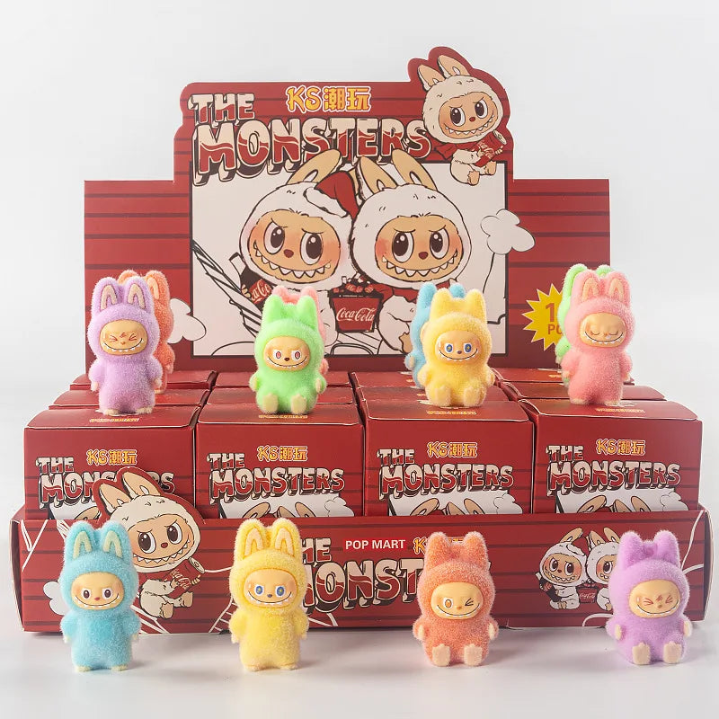 Labubu The Monsters – Caixa Surpresa com 12 Mini Bonecos de 4 a 6cm, Coleção Anime Kawaii
