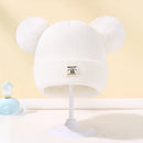 Gorro Infantil com Pompom – Quentinho e Confortável para Bebês de 0 a 3 Anos