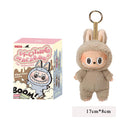 Mini Figura Labubu 17cm | Modelo Decorativo em PVC com Chaveiro