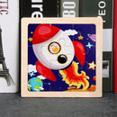 Quebra-Cabeça Montessori + Brinde EXCLUSIVO (Poucas unidades) - Brinque Criativo