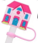 Capa Protetora para Canudo 7-8mm Rosa Barbie – Acessório para Copos Stanley