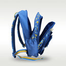 Mochila Infantil Retroescavadeira – 36 x 30 cm, Material Resistente e Design Divertido