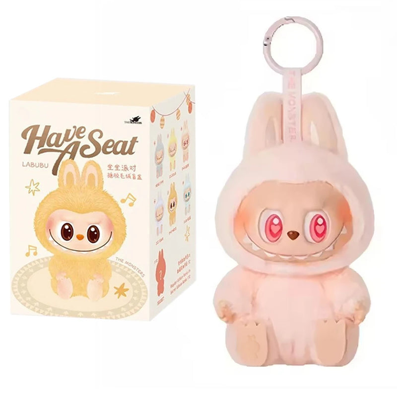 Blind Box Labubu Have a Seat – Miniatura Colecionável | Chaveiro Fofo