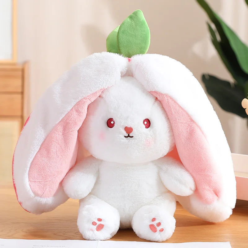 Coelhinho da Páscoa de Pelúcia – Se Transforma em Cenoura (20cm a 45cm)