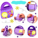 Kit de Costura para Crianças - DIY Criativo com 8 Estilos e Acessórios Divertidos
