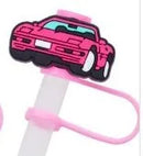 Capa Protetora para Canudo 7-8mm Rosa Barbie – Acessório para Copos Stanley