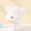 Gorro Infantil com Pompom – Quentinho e Confortável para Bebês de 0 a 3 Anos