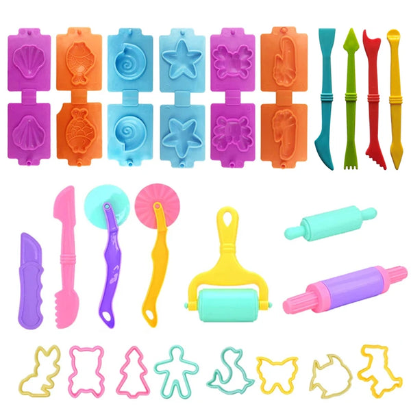 Moldes e Utensílios para Massinha - Ferramentas Perfeitas para Criar e Brincar