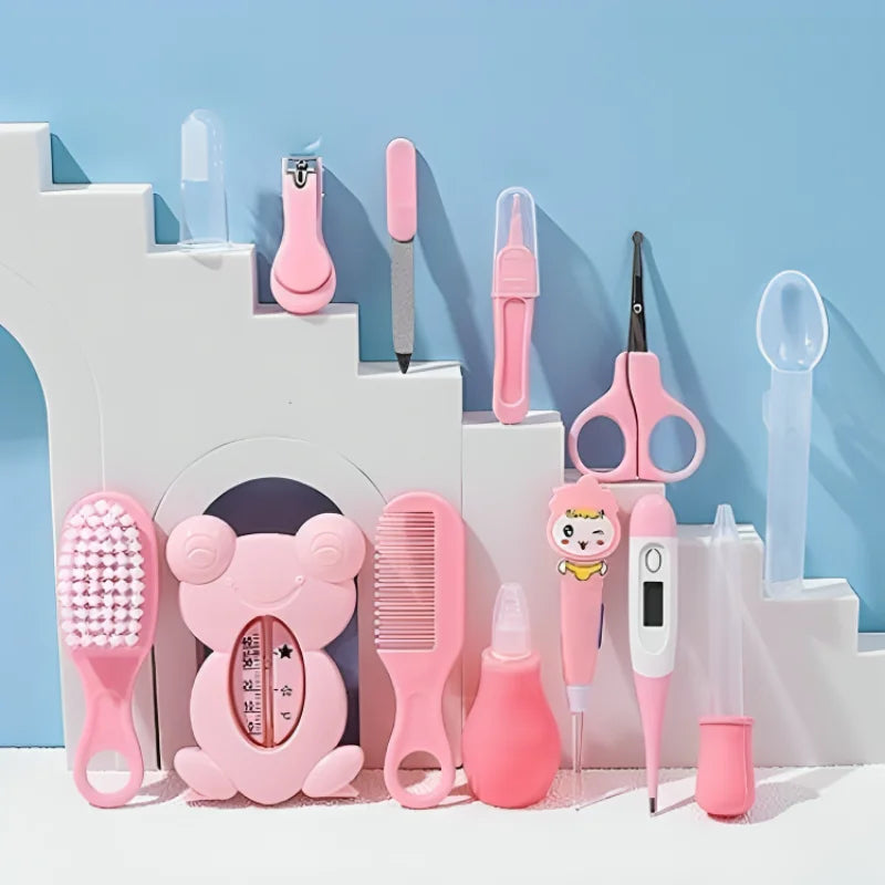 Kit de Higiene para Bebê 13 Peças – Cuidados Essenciais para Recém-Nascidos