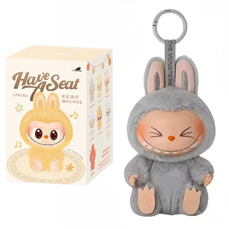 Blind Box Labubu Have a Seat – Miniatura Colecionável | Chaveiro Fofo