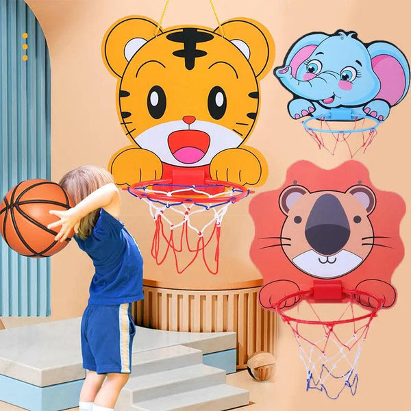 Selva de Pontos - Cesta de Basquete Infantil Animal - Brinque Criativo