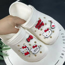 Kit de Pingentes para Calçados Estilo Hello Kitty – Acessórios DIY