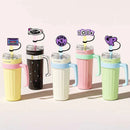 Tampa de Canudo Olivia Rodrigo Compatível com Stanley 30 e 40 Oz – Silicone Reutilizável