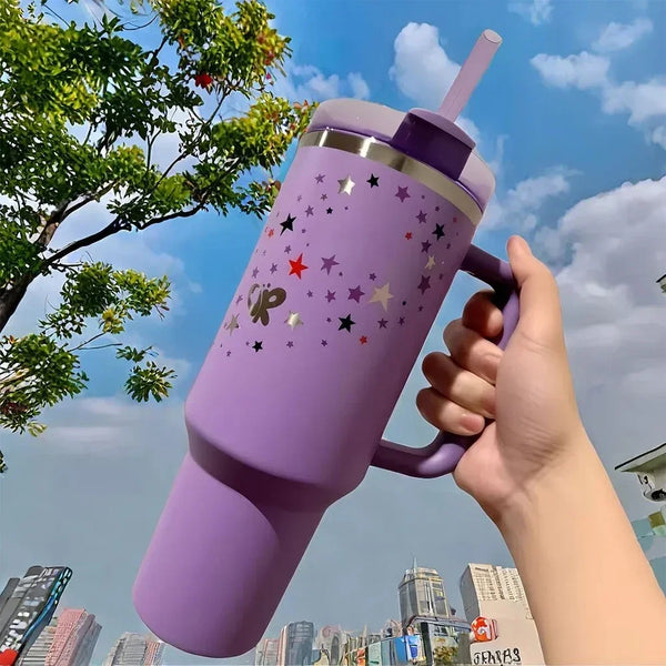 Copo Térmico 40oz Olivia Rodrigo | Mantém Bebidas Frias ou Quentes