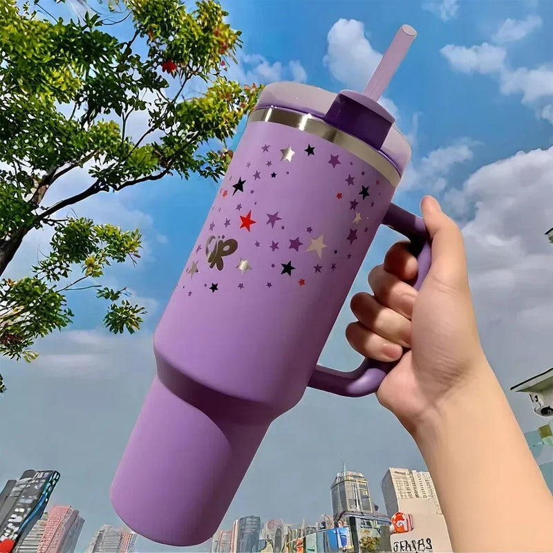 Copo Térmico 40oz Olivia Rodrigo | Mantém Bebidas Frias ou Quentes