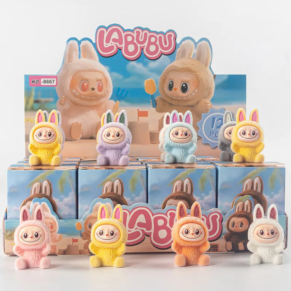 Labubu The Monsters – Caixa Surpresa com 12 Mini Bonecos de 4 a 6cm, Coleção Anime Kawaii