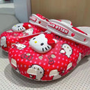 Sandália Infantil Hello Kitty – Leve, Antiderrapante e Super Fofa